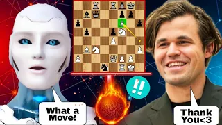 Magnus Carlsen Performed 4000 Elo Brilliance on Chess Board to Shock His Opponent | Chesscom | Chess