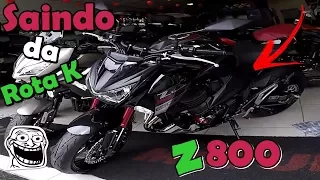 #5 - KAWASAKI Z800 2017 - SAINDO DA CONCESSIONARIA 😎✌