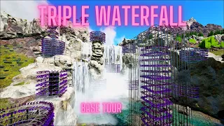 Ark - Cinematic Base Tour - Triple Waterfall (FusionPvP)