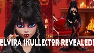 MONSTER HIGH NEWS! Skullector Elvira Mistress of the Dark doll revealed! Price, release date +more!