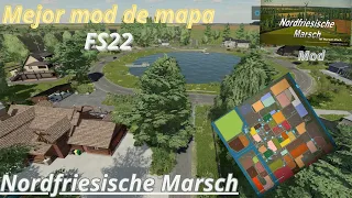 Nord Marsch un vistazo a un increíble mapa (mod FS22) |#farmingsimulator22