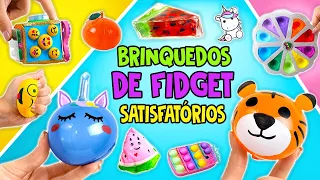 Fazendo Squishies de Unicórnio e Brinquedos Fidget Satisfatórios || DIY Rápido e Fácil! 🦄