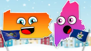 Explore US States With The Best Holiday Traditions! | Geography Songs For Kids | KLT Geography