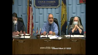 2/7/2022 Council Meeting City of Lincoln Park Part 2 of 2