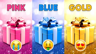 Choose Your Gift! 🎁 Pink, Blue or Gold 💗💙⭐️