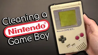 Cleaning a Nintendo DMG-01 Gameboy | Handheld Restoration