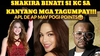 KC CONCEPCION BINATI NI SHAKIRA, POGI POINTS PARA KAY APL DE AP!!!