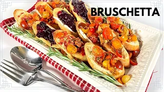 Bruschetta | Easy Appetizer Recipes for Holiday Parties | Easy  Bruschetta Recipe