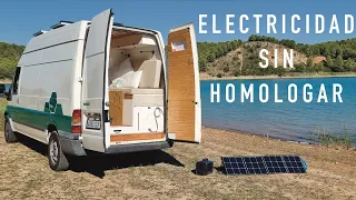 ELECTRICIDAD EN FURGONETA CAMPER SIN HOMOLOGAR | PowerOak Bluetti EB70