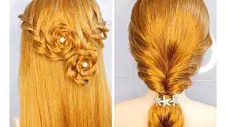 2 Kiểu tóc đơn giản dễ làm ai cũng làm được| Easy braid hairstyle| Hairstyle| Coiffures simples