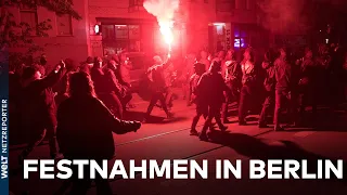 BERLIN: Demos am Tag vor dem 1. Mai! Festnahmen nach vereinzelten Angriffen auf Polizisten