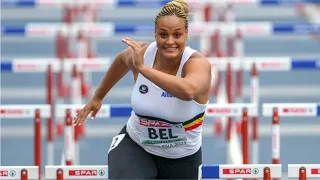 'Great teamsmanship': Belgian shot-putter goes viral after competing in 100 metre hurdle