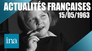Les Actualités Françaises du 15/05/1963 : De Gaulle, le 8 mai et Jeanne D'Arc | Archive INA