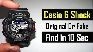 How To Find Original Casio G Shock Watch -  Original or Fake In 10 Seconds