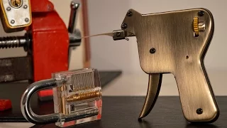 How to Open Locks with a Lock Pick Gun