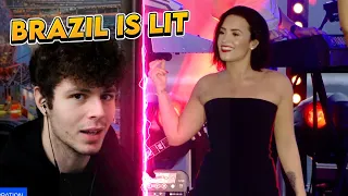 Demi Lovato REACTION - Cool for the Summer (Demi Live in Brazil)