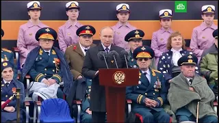 Putin Victory Day Parade Full Speech 2021 (FULLY TRANSLATED TO ENGLISH) subtitled