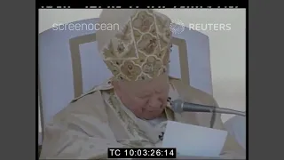 St. John Paul II's English Easter greetings