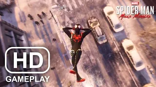 Spider-Man: Miles Morales PS5 - Spider-Verse Movie Suit Free Roam Gameplay (Captured in PS5)