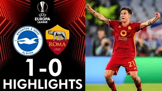 Brighton vs Roma 1-0 Highlights Goals - Europa League 2023/24