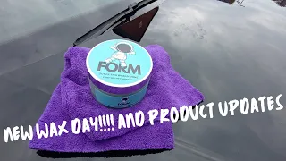 A NEW WAX AND SOME PRODUCT UPDATES #detailing #carshow #waxing