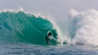 HUGE SWELL MADE THIS WAVE TURN PSYCHO IN MENTAWAIS!