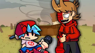 fnf tord red fury pre-remaster-edd-Tordbot cutscene