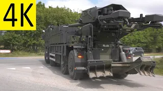 The Beast! Live Firing Nexter Caesar 8x8 DK 155mm Self Propelled Artillery System Haubitze NATO