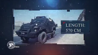 Caracal armoured vehicle, protector of Iran's borders