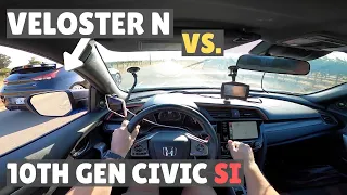 TUNED 2020 CIVIC SI vs HYUNDAI VELOSTER N