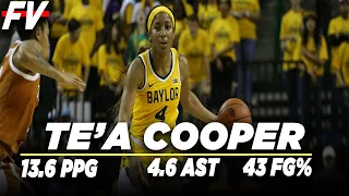 Te'a Cooper | Baylor Highlight Montage | 13.6 PPG 4.6 AST | Sharife Cooper Big SIs | WNBA BOUND