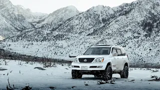 SOLO Winter Desert SUV Camping in my GX470 - Alabama Hills