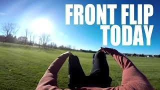 How to Front Flip | First Person POV Tutorial