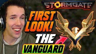 Grubby plays Stormgate - discovering VANGUARD RACE! - CLOSED BETA First look!