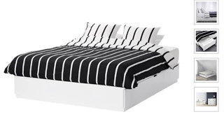 Ikea Hack ( Platform bed with 12 DRAWERS)