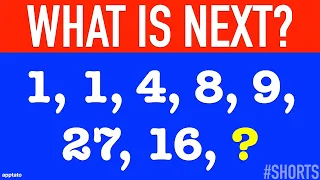 MATH NUMBER SERIES PUZZLE #8 - WHAT NUMBER IS NEXT IN THE MATH NUMBER SERIES PUZZLE?