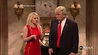 Alec Baldwin returns to 'SNL' with Trump impression, declares love for Roseanne