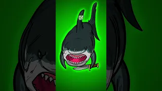 Beware of sharks... with knives? 🐟 #shorts #shark #animation