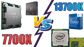 Кто круче? Шок результат! 13700K vs 7700X. Полный разбор и тест.