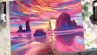 Open Impressionism in Open Acrylic