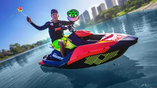 SOLTEI PIPA COM MEU JET SKI *deu muito certo*