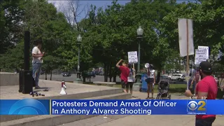 Protesters Demand Arrest Of Officer In Anthony Alvarez Shooting