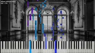 JS Bach - Organ Prelude and Fugue in G Minor BWV 535 | Organ Synthesia | Library of Music