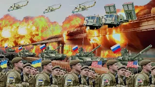 5 MINUTES AGO! Ukrainian and US TAURUS Missiles Destroy Russian Ammunition Shipment on Crimean Bridg