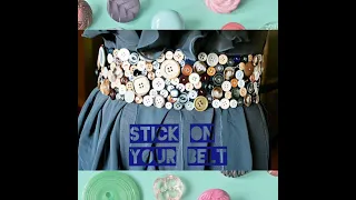 How to reuse old buttons/ Button DIYs ideas #shorts