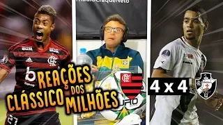 Reações Clássico dos Milhões - Flamengo 4 x 4 Vasco (13/11/2019) | Brasileirão 2019