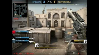 мой эйс с AWP в CS GO 2w