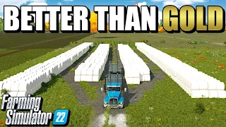 We Made A Crazy Amount Of Bales and Almost Broke Farm Sim | Farming Simulator 22