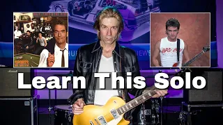 Huey Lewis & The News - If This Is It - Chris Hayes - All 3 Solos Guitar Lesson