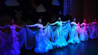 Снежная Королева! Отчётный концерт 2021г. Коллектив восточного танца Азена
